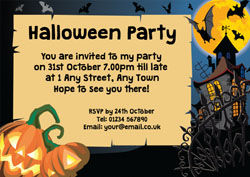 pumpkins and house invitations