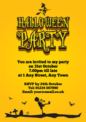 zombie walking party invitations