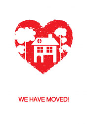 heart house moving cards