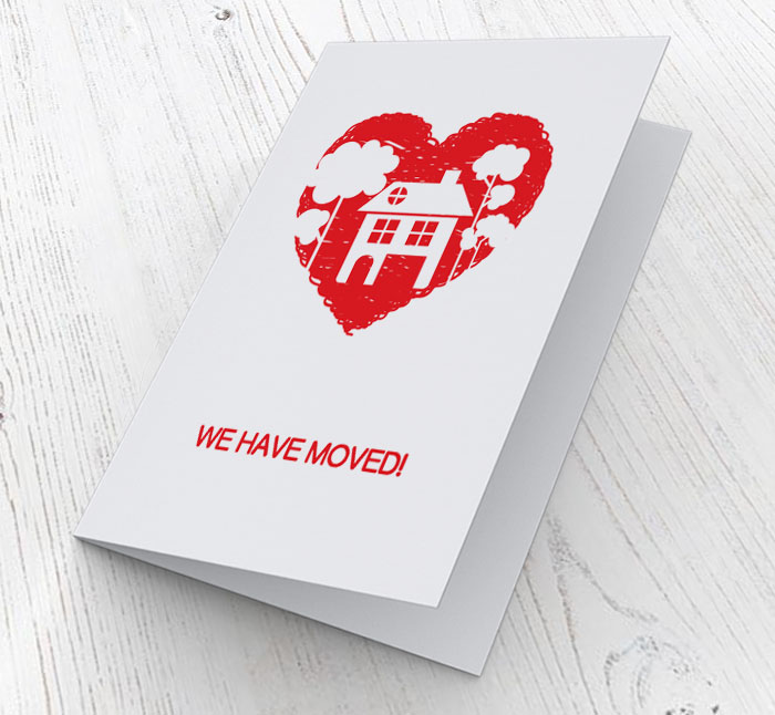 heart house moving cards