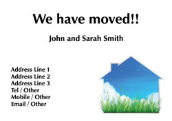 sky house moving cards