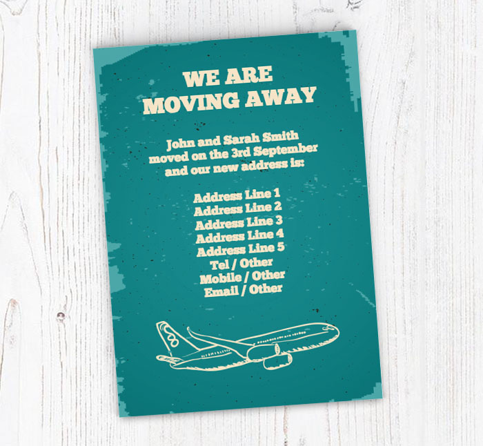 airplane moving cards