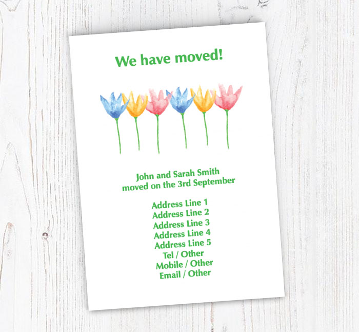 tulips moving cards