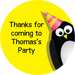 party penguin party stickers