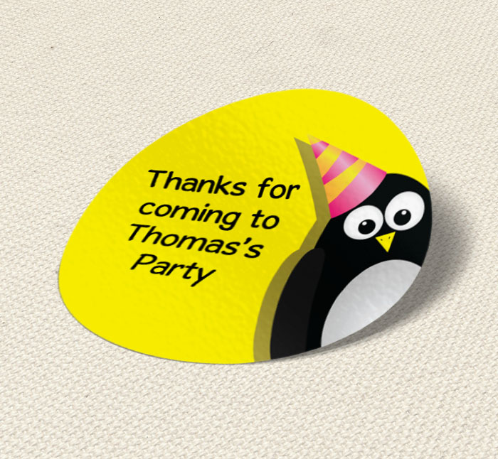 party penguin party stickers