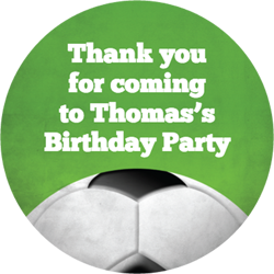 big football party stickers