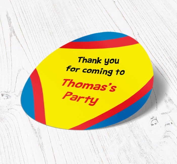 superman party stickers
