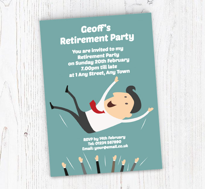 office retirement party invitations