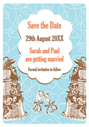 vintage save the date cards