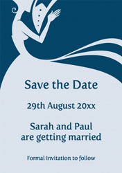 first dance save the date cards
