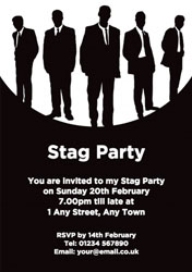 reservoir stags party invitations