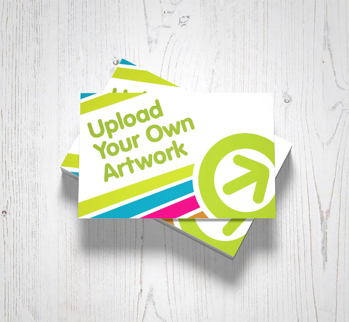 upload artwork business cards