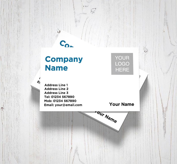 square logo upload business cards