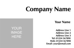 picture upload business cards