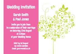 love tree wedding invitations