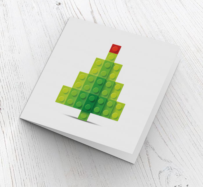 Lego shop christmas card