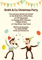 office christmas party invitations