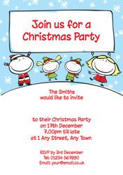 family christmas party invitations