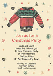christmas jumper party invitations