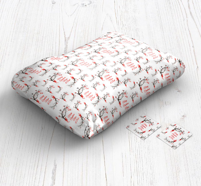 robins wrapping paper