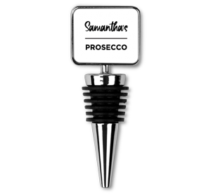 personalised favourite drink bottle stopper