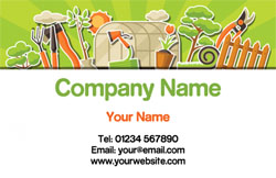 gardening business cards