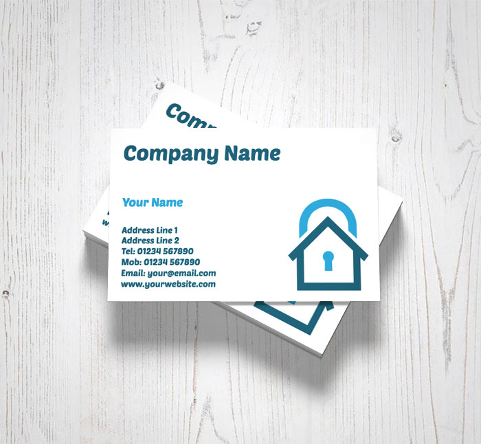 home security business cards