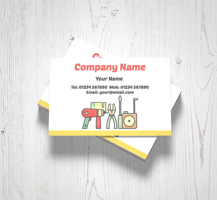 work tools business cards