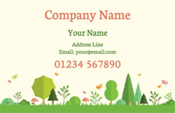 forest business cards