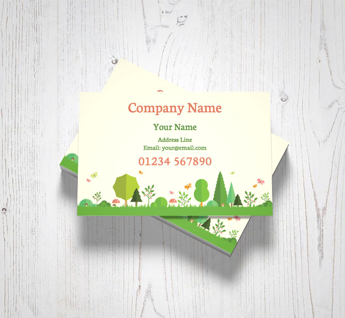 forest business cards