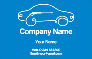 mobile car wash business cards