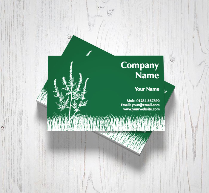 garden restoration business cards