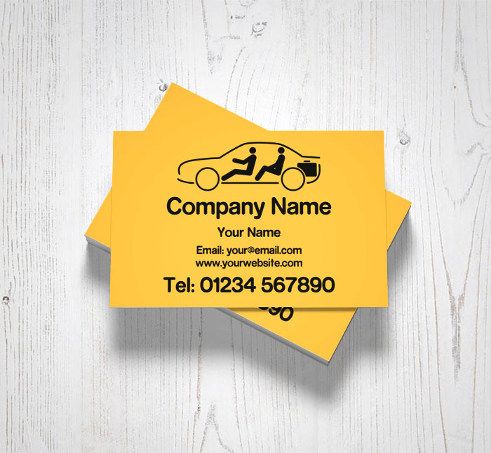 taxi hire business cards