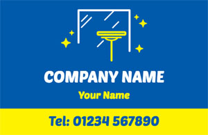 domestic window cleaning business cards