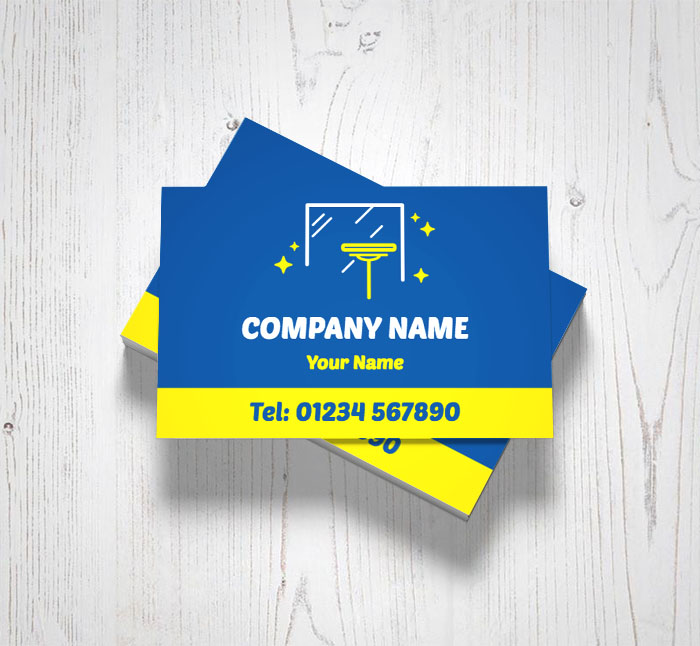 domestic window cleaning business cards