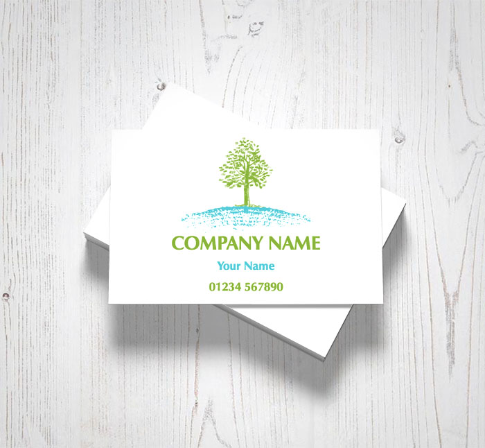 landscape gardening business cards