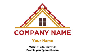 roof tiling business cards