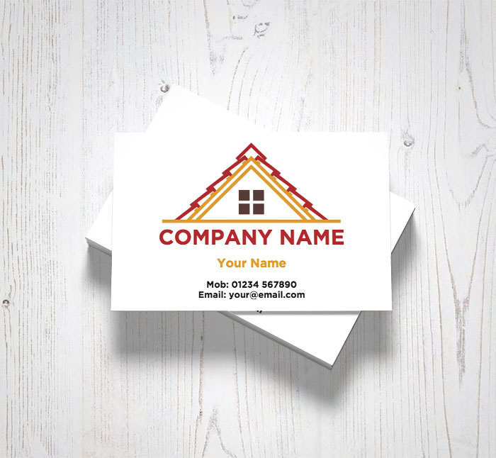 roof tiling business cards