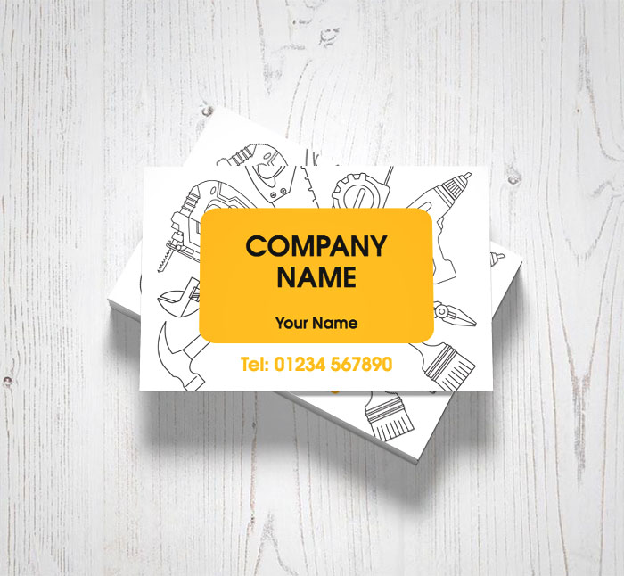 experienced handyman business cards