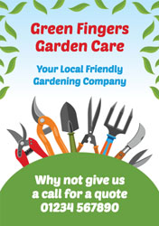 gardening equipment flyers