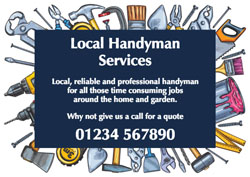 construction tools flyers
