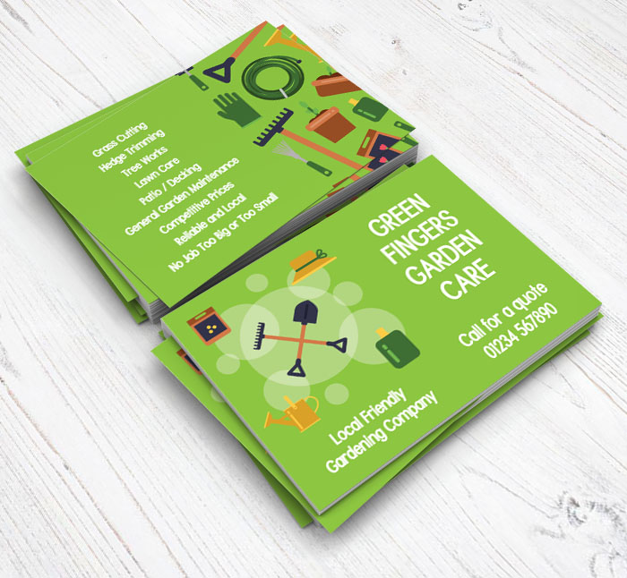 gardening care flyers