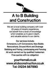 bricklaying trowel flyers