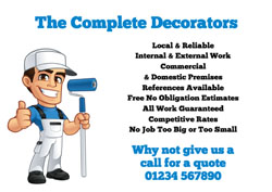 local decorator flyers