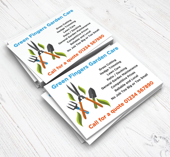 landscape gardener flyers