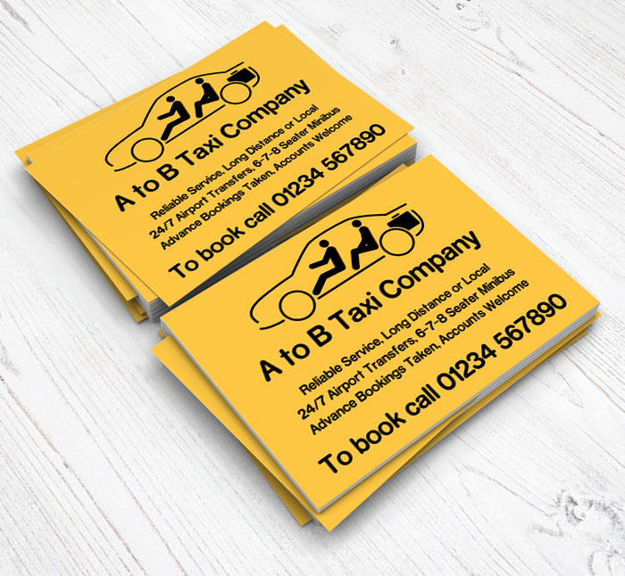 taxi hire flyers