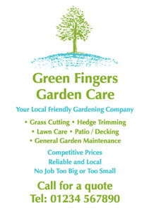 landscape gardening flyers