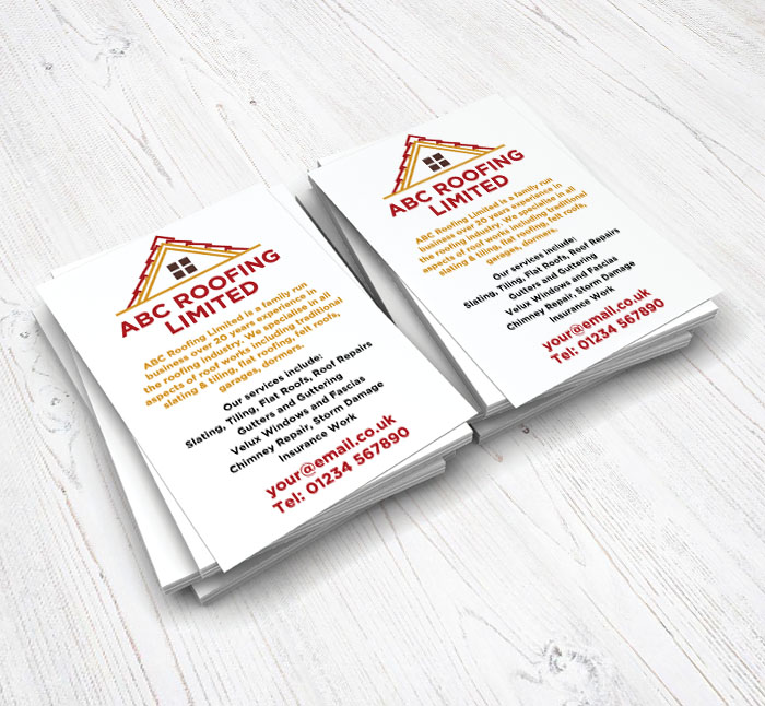 roof tiling flyers