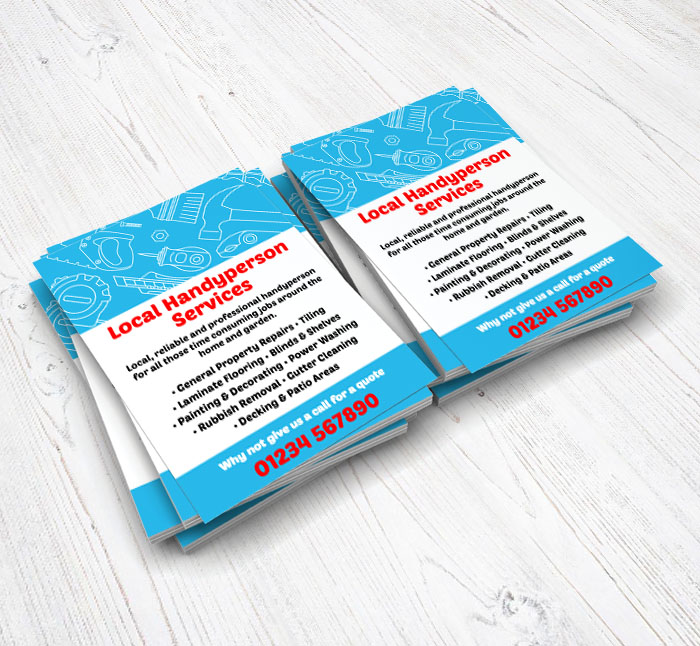 handyperson services flyers