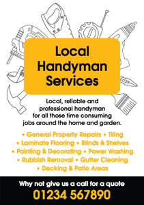 experienced handyman flyers